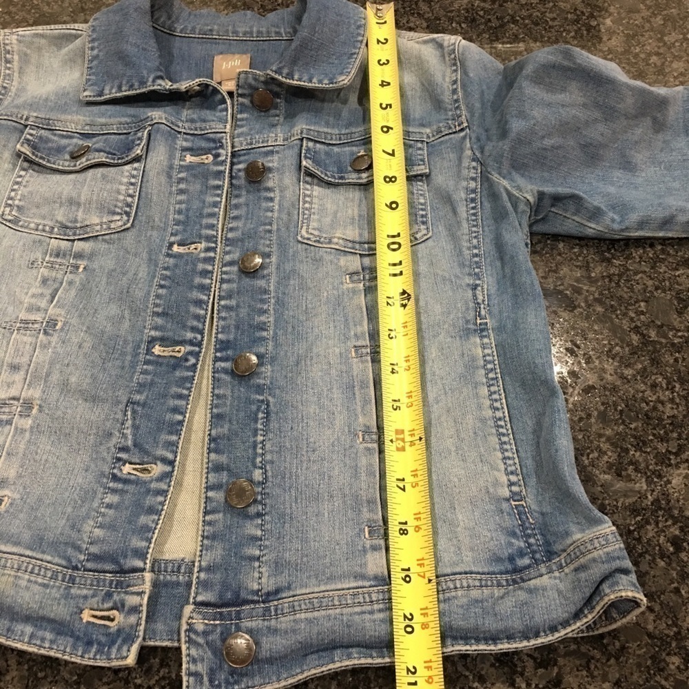 J. Jill jean denim jacket size XS - Picture 5 of 8